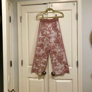 Christian Dior knit sweatpants, size small